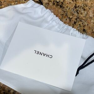 Rare authentic brand new Chanel envelope with empty card with Chanel logo inside